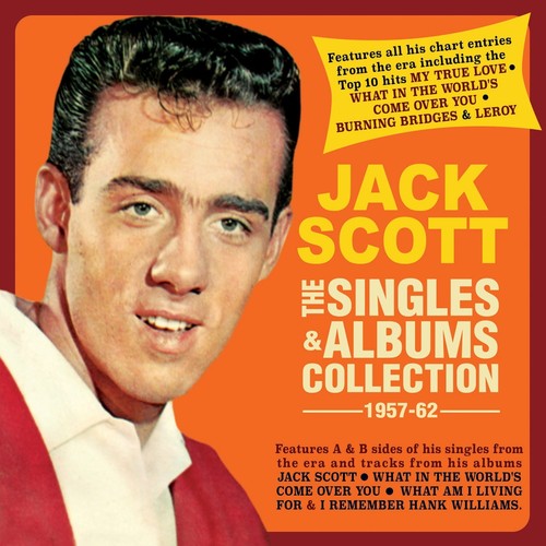 the album cover for Jack Scott - Singles & Albums Collection 1957-62
