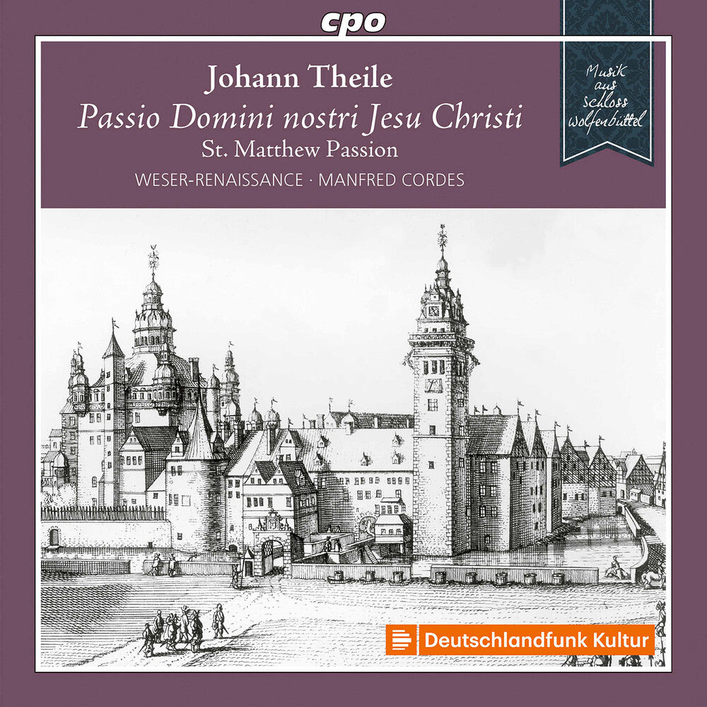 the album cover for ile / Weser-Renaissance Bremen / Cordes - St Matthew Passion