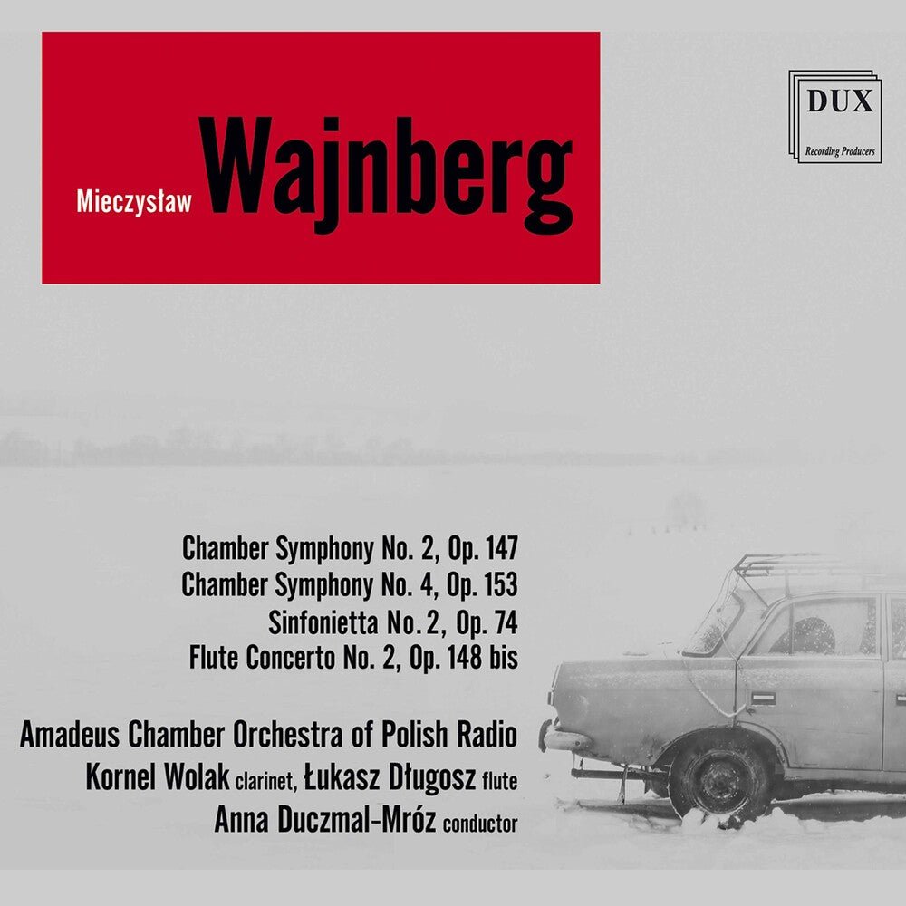 the album cover for Weinberg / Duczmal-Mroz - Chamber Symphonies 2 & 4