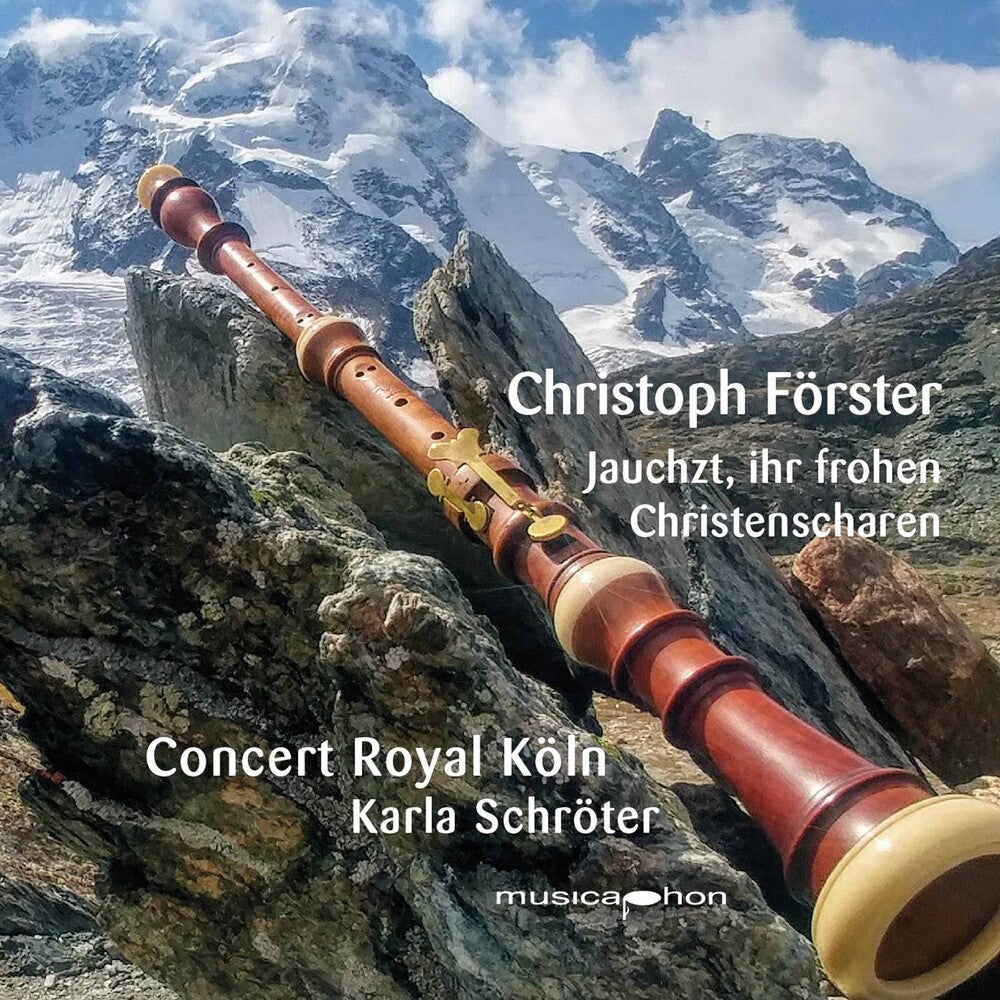 the album cover for Foerster / Concert Royal Koln / Schroter - Jauchzt Ihr Frohen Christensc (Hybr)