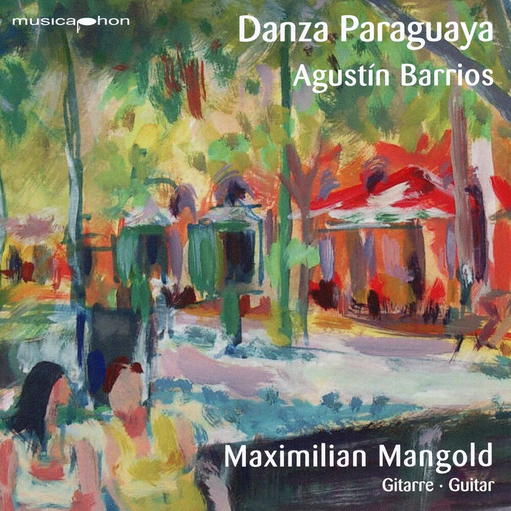 the album cover for Barrios / Mangold - Danza Paraguaya