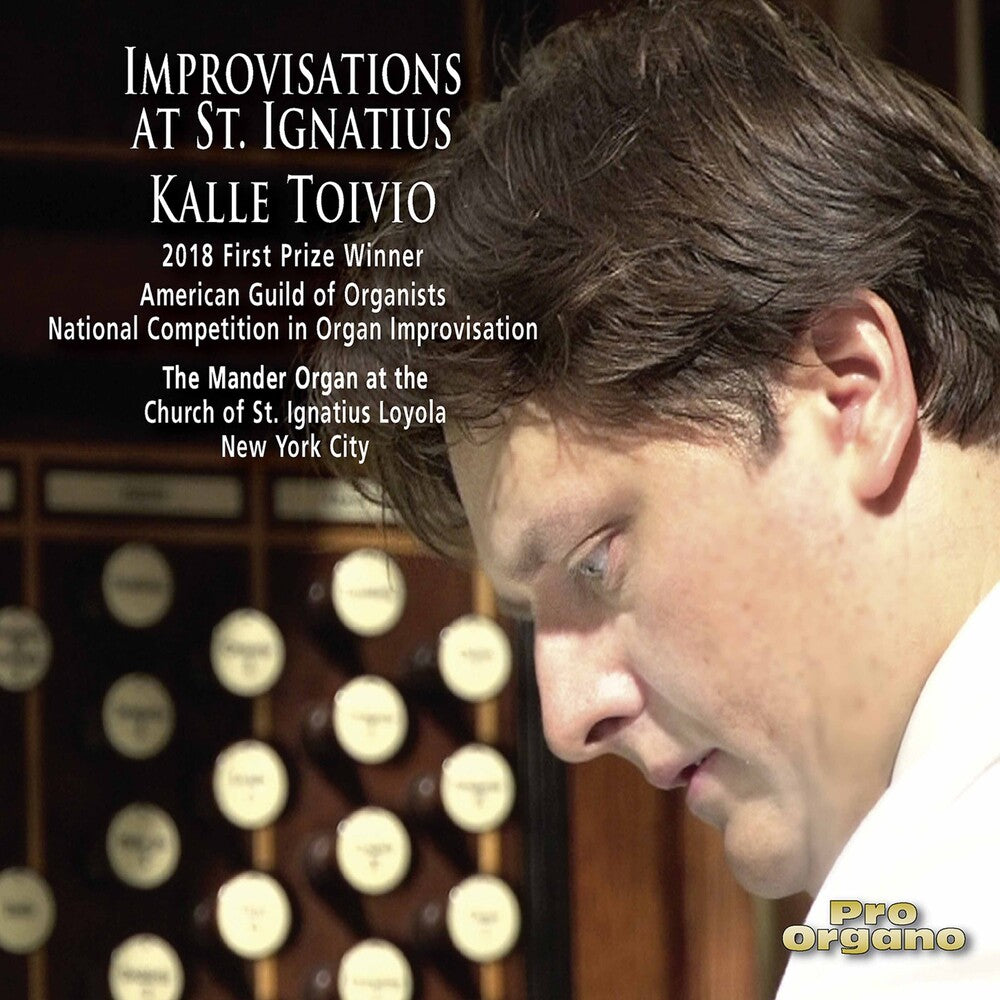 the album cover for Muffat / Toivio - Improvisations at St Ignatius