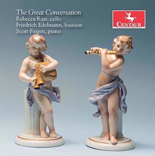 the album cover for Debussy / Elgar - Great Conversation
