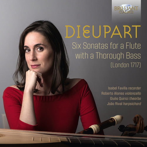 the album cover for Joao Rival - 6 Sonatas for a Flute with a Thorough Bass