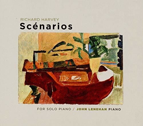 the album cover for John Lenehan - Scenarios for Solo Piano