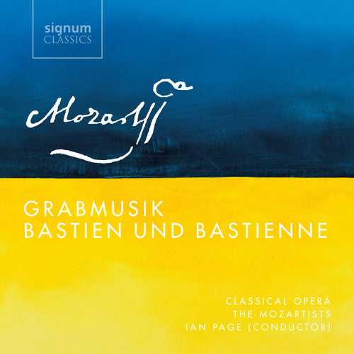 the album cover for Classical Opera - Grabmusik / Bastien Und Bastienne