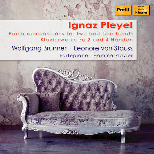the album cover for Pleyel / Brunner / Stauss - Piano Compositions for 2 & 4