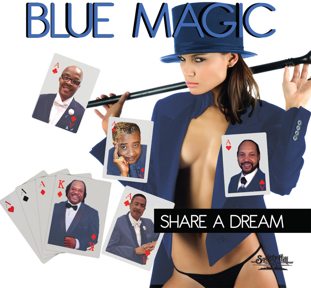 the album cover for Blue Magic - Share A Dream