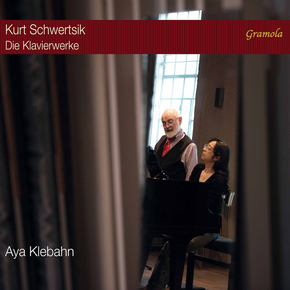 the album cover for Schwertsik / Klebahn - Die Klavierwerke