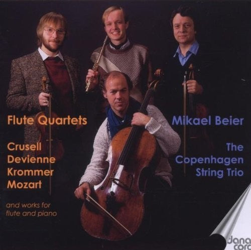 the album cover for Crusell / Beier - Flute Quartets