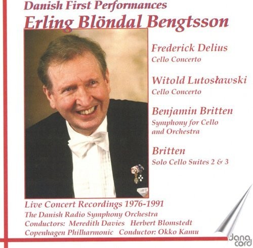 the album cover for Erling Blöndal Bengtsson - Danish First Performances