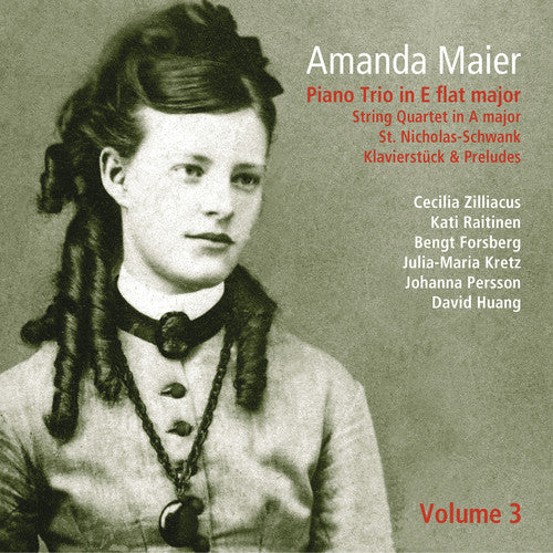the album cover for Maier / Zilliacus / Huang - Piano Trio