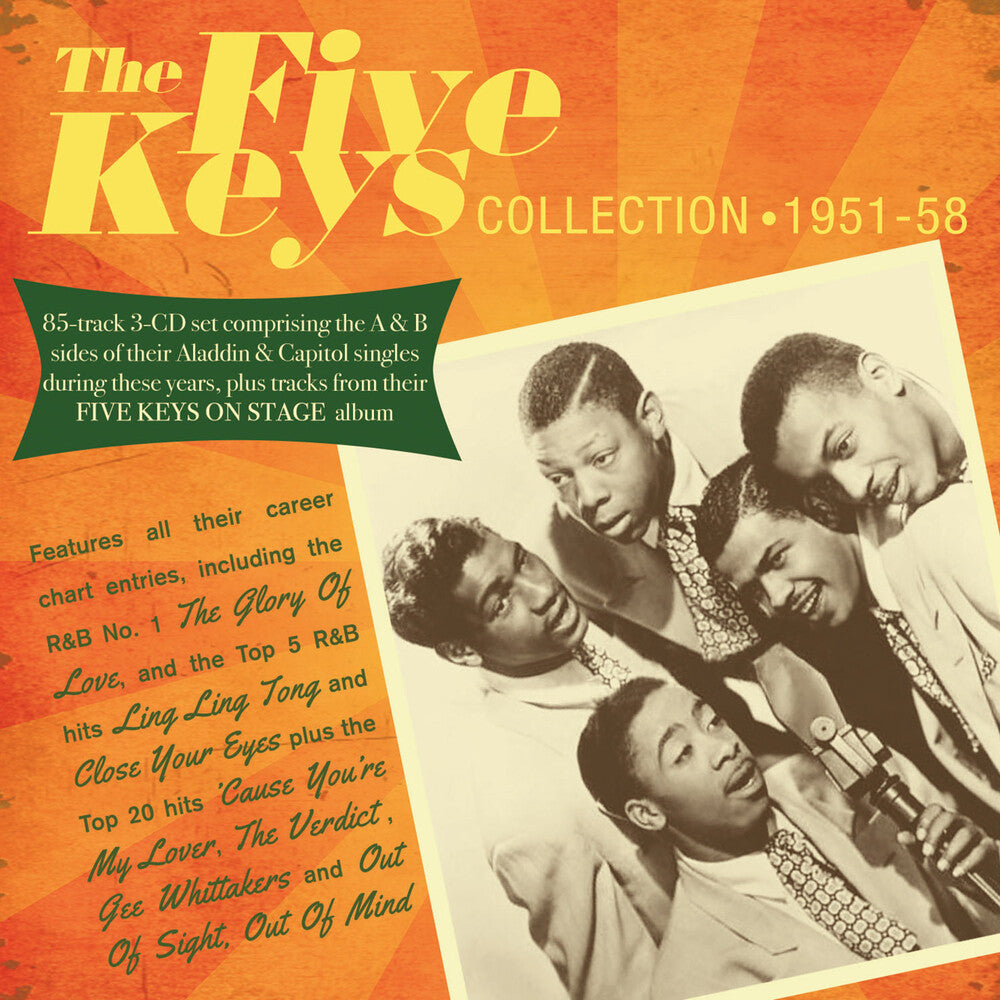 the album cover for Five Keys - Five Keys Collection 1951-58