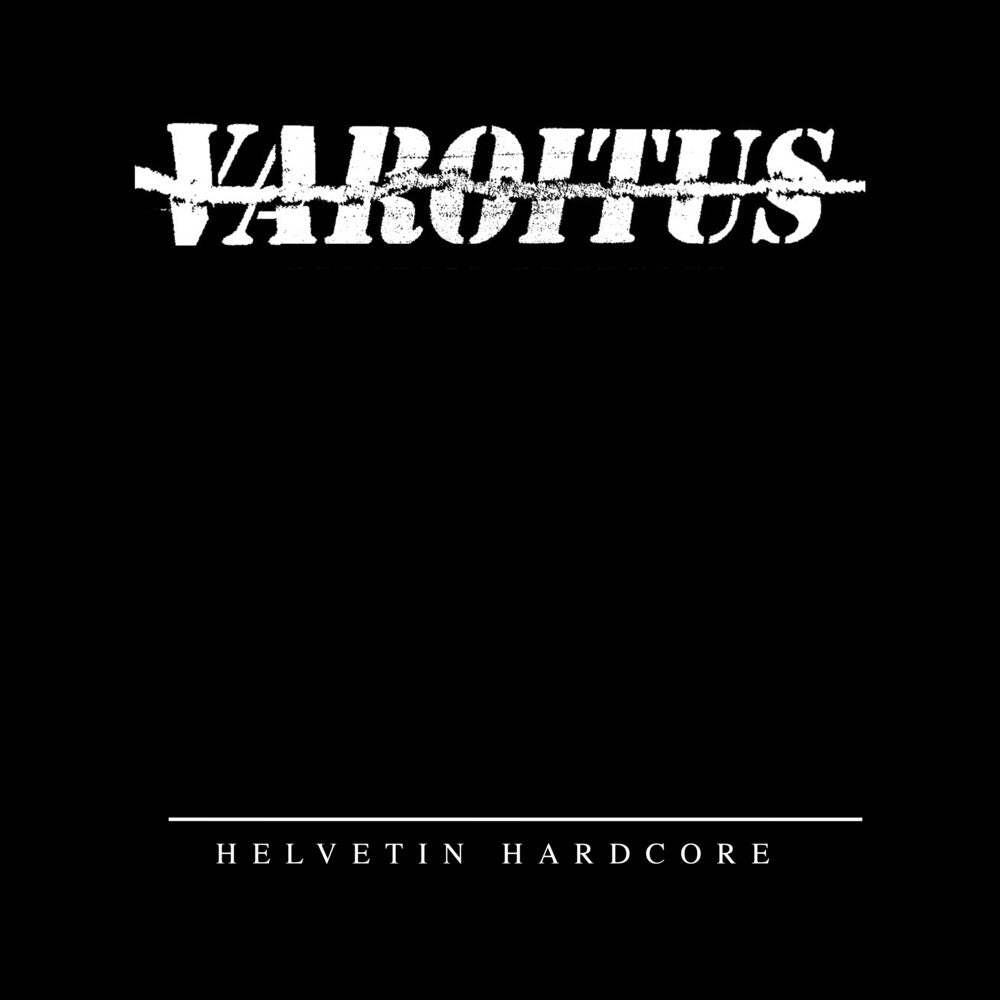 the album cover for Varoitus - Helvetin Hardcore