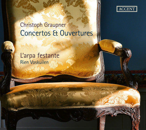 the album cover for Graupner / Larpa Festante - Concertos & Ouvertures