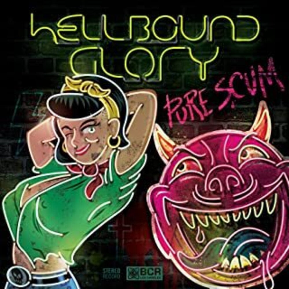 the album cover for Hellbound Glory - Pure Scum