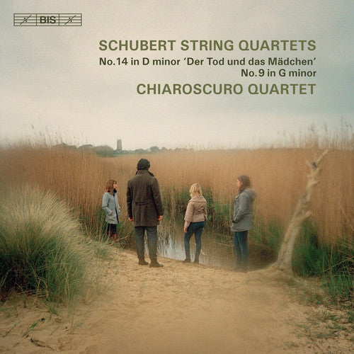 the album cover for Schubert / Chiaroscuro Quartet - Death & Maiden