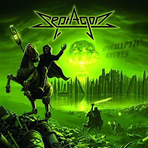 the album cover for Septagon - Apocalyptic Rhymes