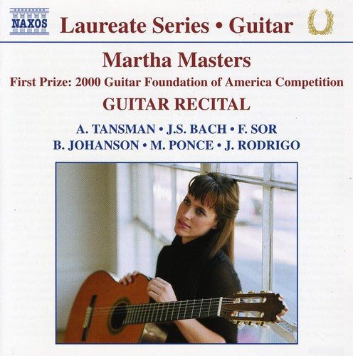 the album cover for Martha Masters - Laureate Series: Martha Masters Guitar Recital