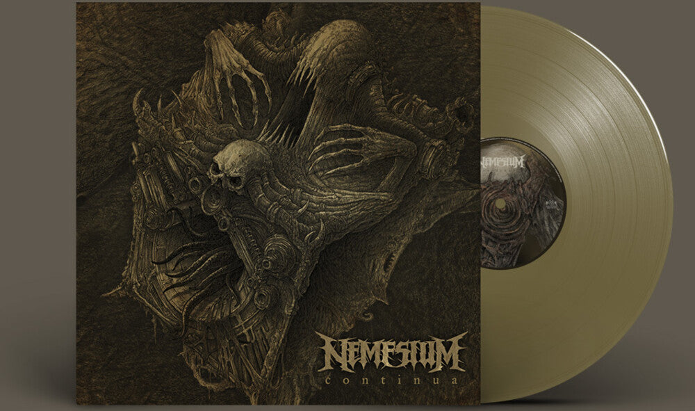 the album cover for Nemesium - Continua (Gold Vinyl)