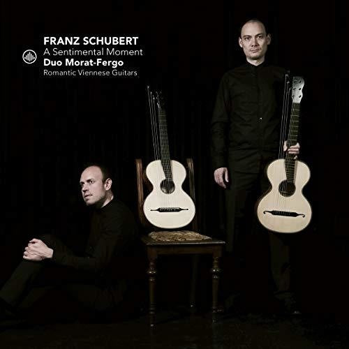 the album cover for Schubert / Duo Morat Fergo - Sentimental Moment