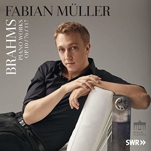 the album cover for Brahms / Muller - Piano Works