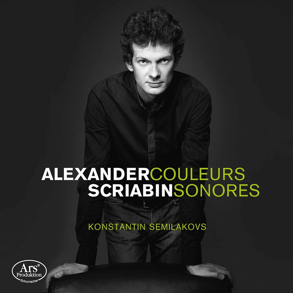 the album cover for Scriabin / Semilakovs - Couleurs & Sonores