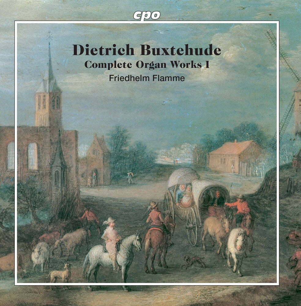 the album cover for Buxtehude / Flamme - Complete Organ Works 1
