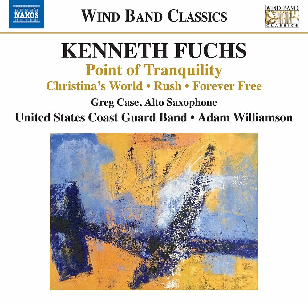 the album cover for Fuchs / Us Coast Guard Band / Case - Point of Tranquility