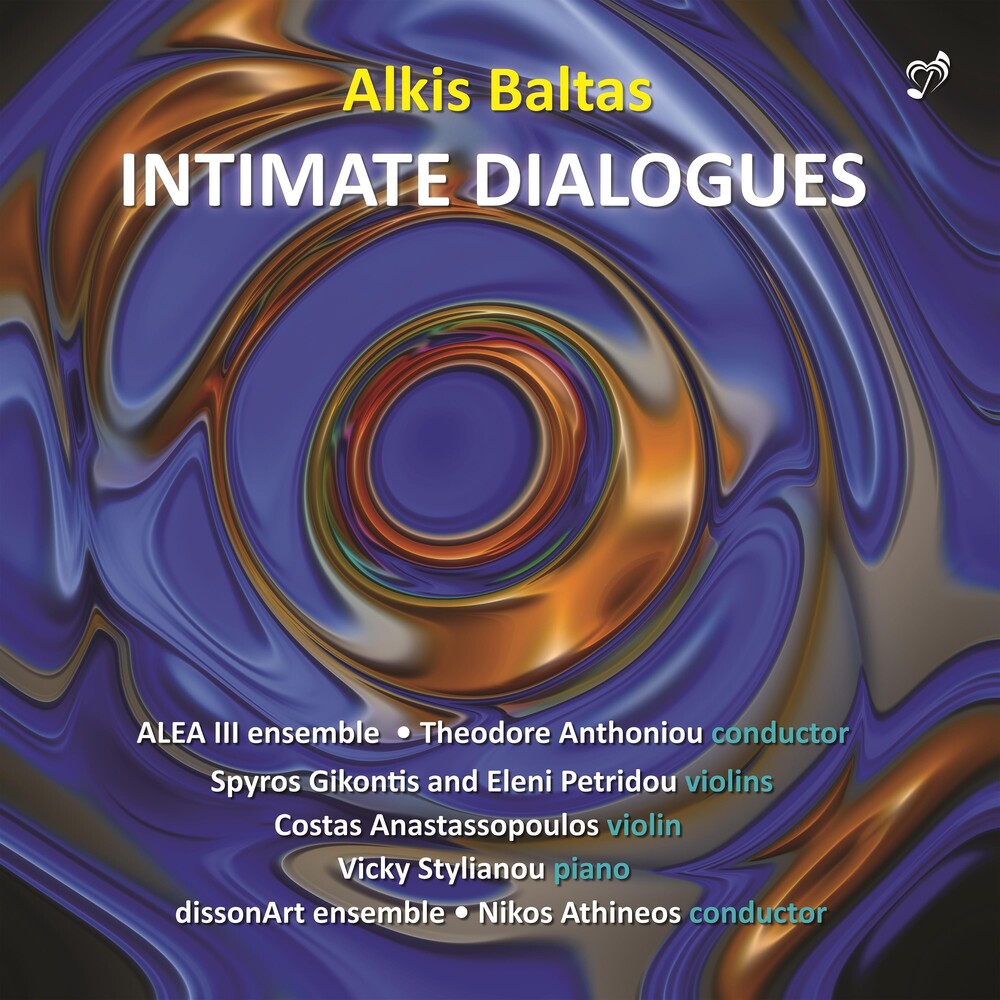 the album cover for Baltas / Alea Iii Ensemble / Stylianou - Intimate Dialogues
