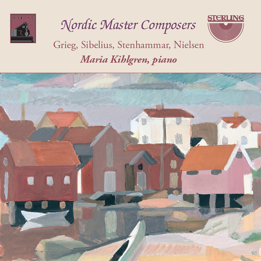the album cover for Maria Kihlgren - Nordic Master Composers