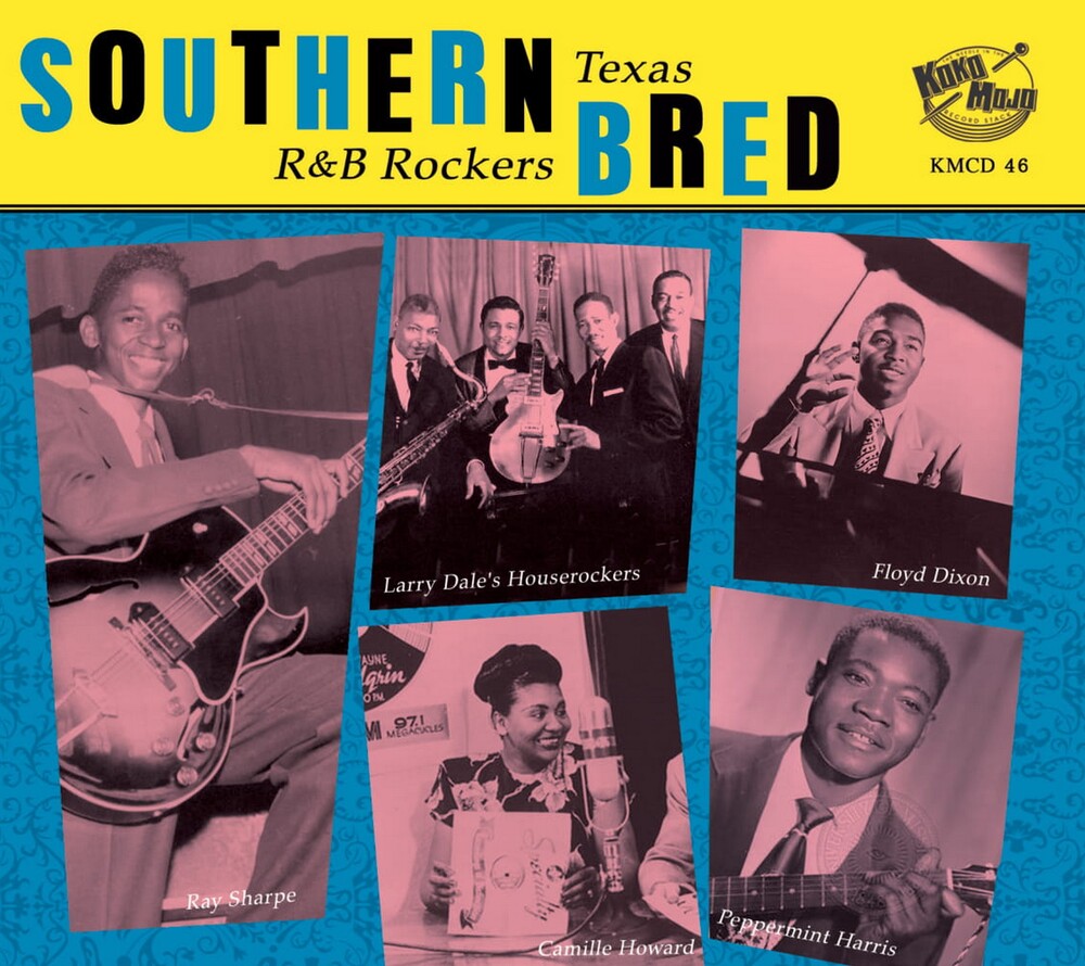 the album cover for Southern Bred Texas R&B Rockers Vol8 / Various - Southern Bred Texas R&b Rockers Vol.8: That'll Get It (Various Artists)