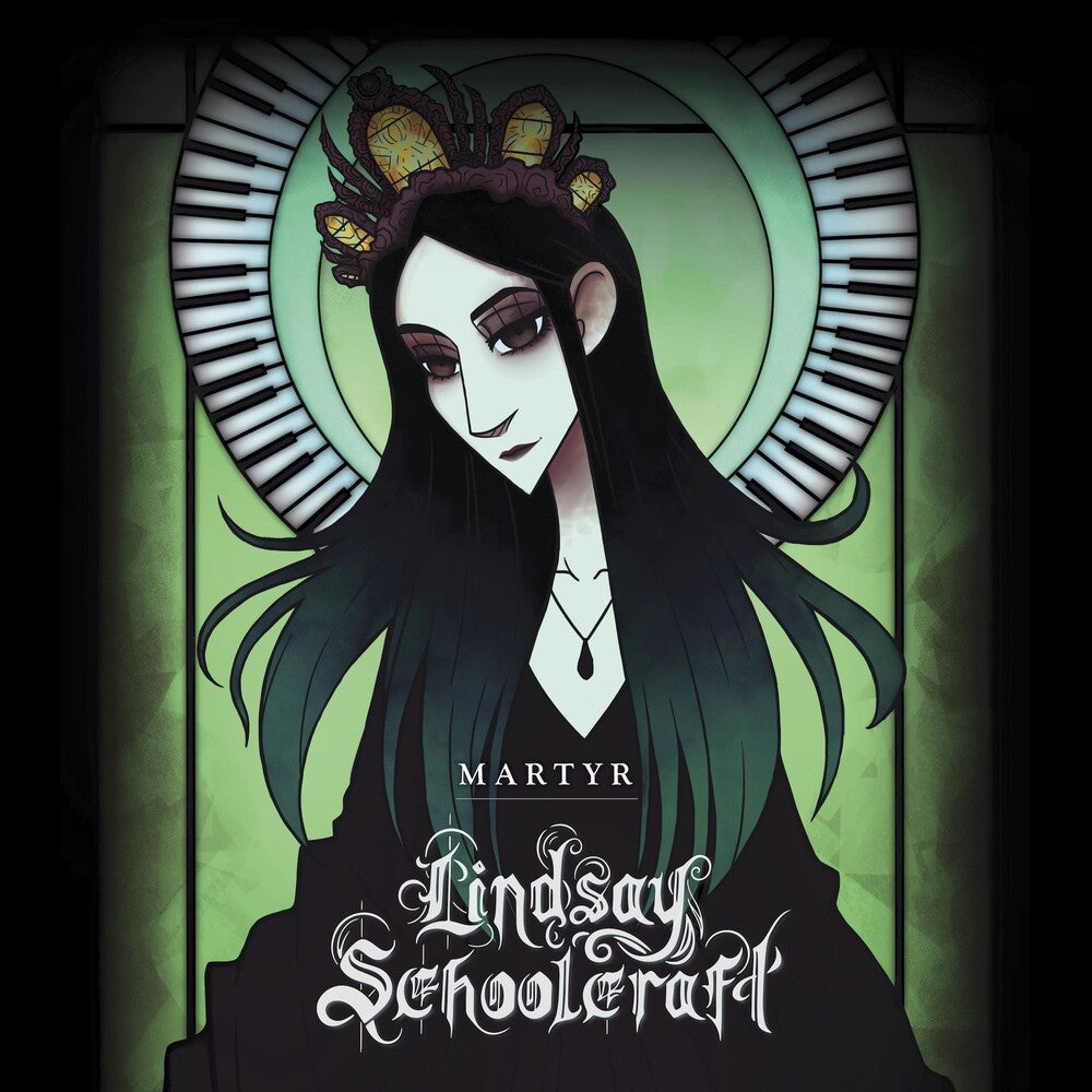 the album cover for Lindsay Schoolcraft - Martyr