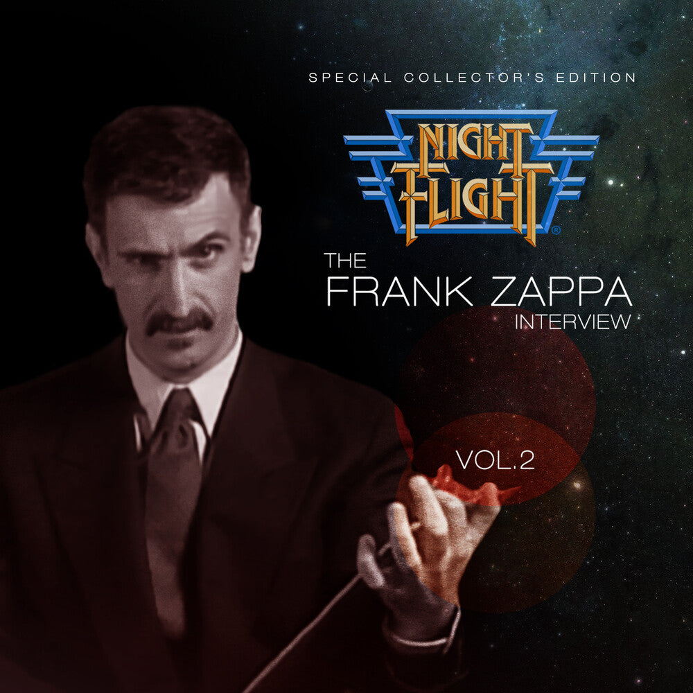 the album cover for Frank Zappa - Night Flight Interview