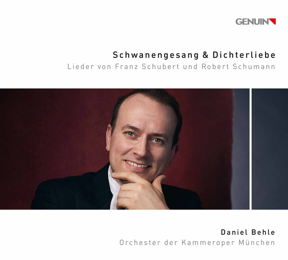 the album cover for Schubert / Behle / Goerdes - Schwanengesang Und Dichterlieb