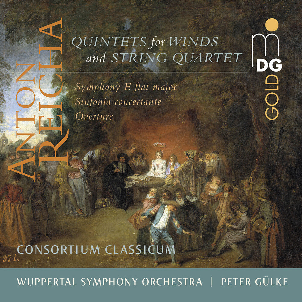 the album cover for Reicha / Consortium Classicum / Gulke - Quintet Winds & String Quartet