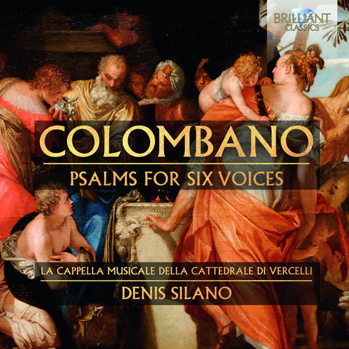 the album cover for Colombano - Psalms for Six Voices