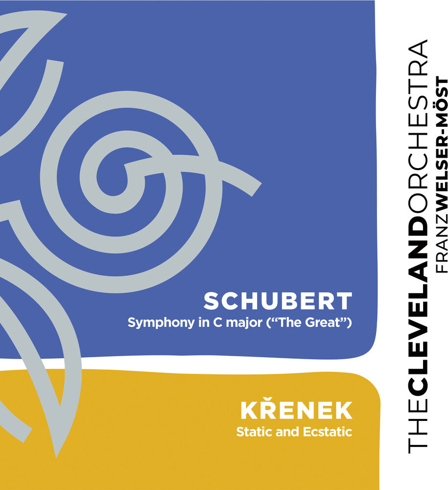 the album cover for Cleveland Orchestra / Welser-Franz Most - Schubert: Symphony No.9