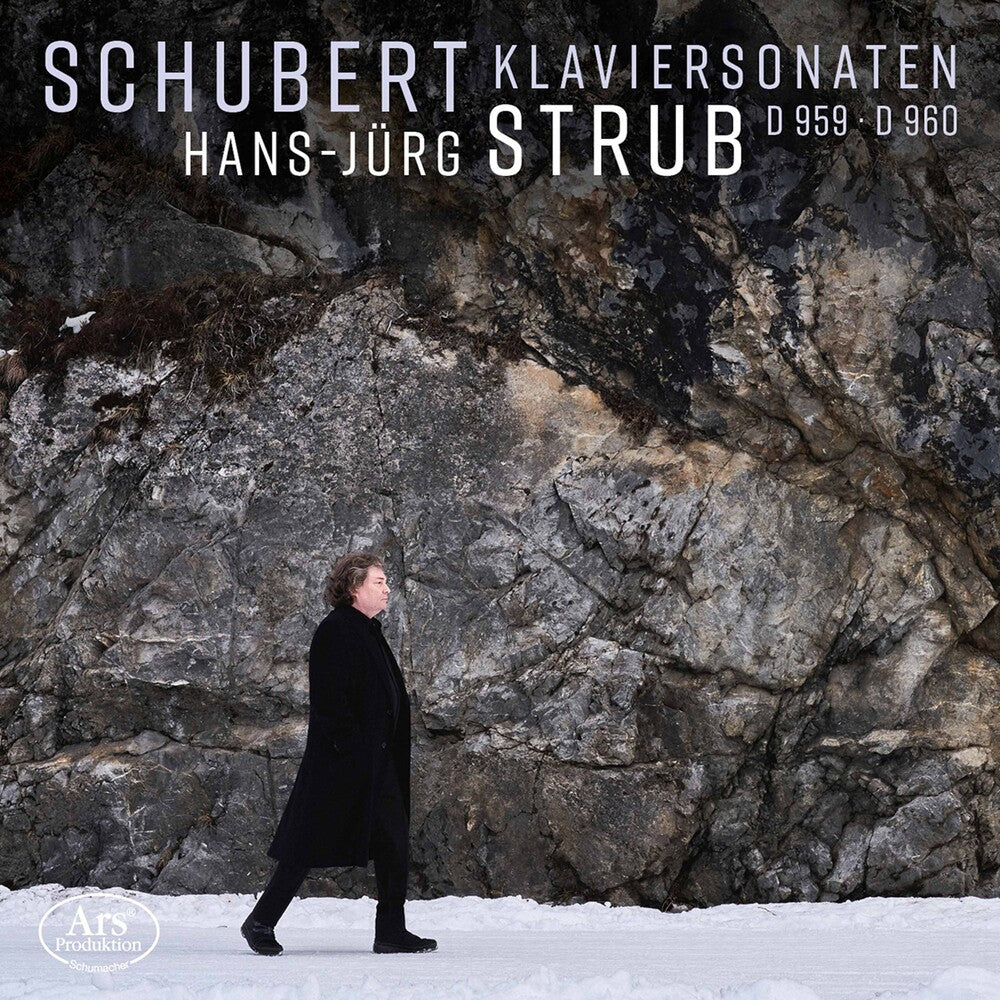 the album cover for Schubert / Strub - Klaviersonaten D 959 & 960