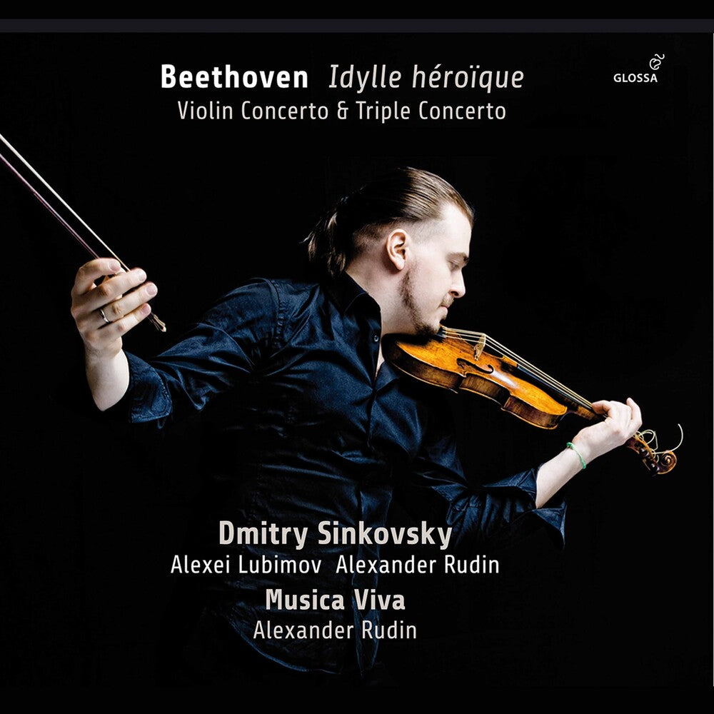 the album cover for Beethoven / Sinkovsky / Rudin - Idylle Heroique