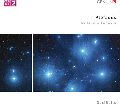 the album cover for Xenakis / Romaniuc - Pleiades