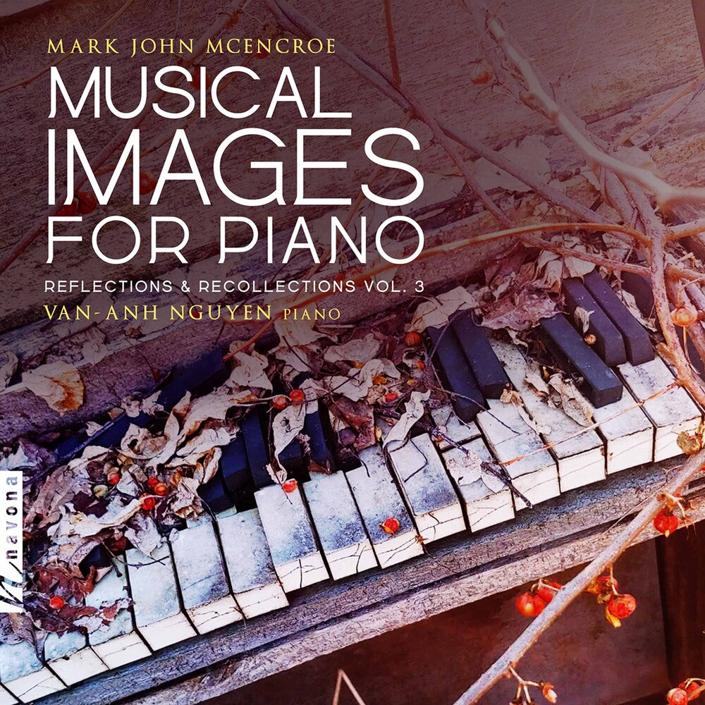 the album cover for Mcencroe / Nguyen - Musical Images for Piano