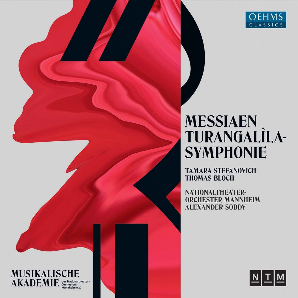 the album cover for Messiaen / Soddy / Bloch - Turangalila-Symphonie