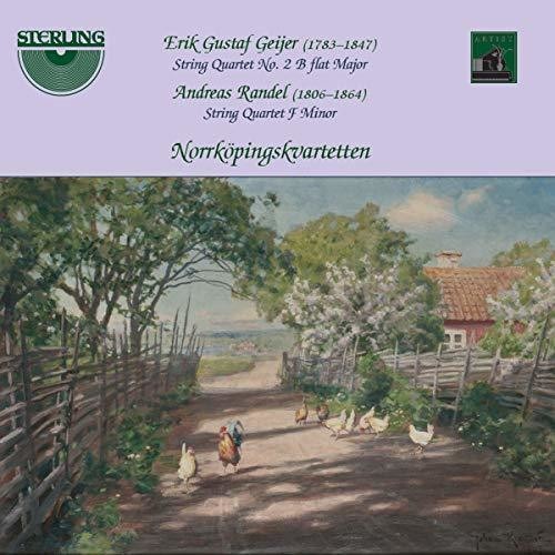 the album cover for Norrköpingskvartetten - String Quartet 2 in B Flat Major