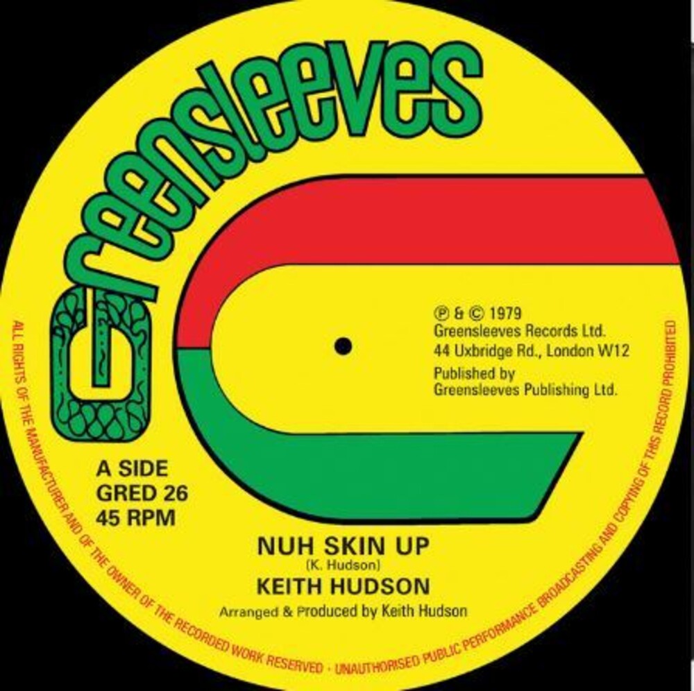 the album cover for Keith Hudson - Nuh Skin Up / Felt We Felt The Strain