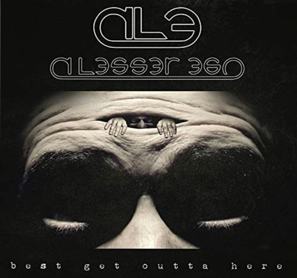 the album cover for Lessor Ego - Best Get Out Of Here
