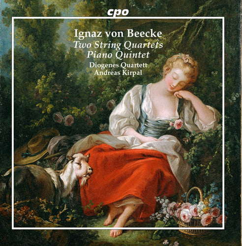 the album cover for Beecke / Diogenes Quartett / Kirpal - Two String Quartets / Piano Quintet