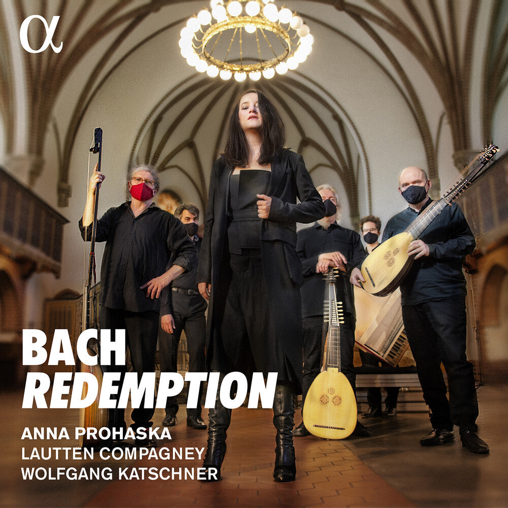 the album cover for J Bach S / Prohaska / Katschner - Redemption