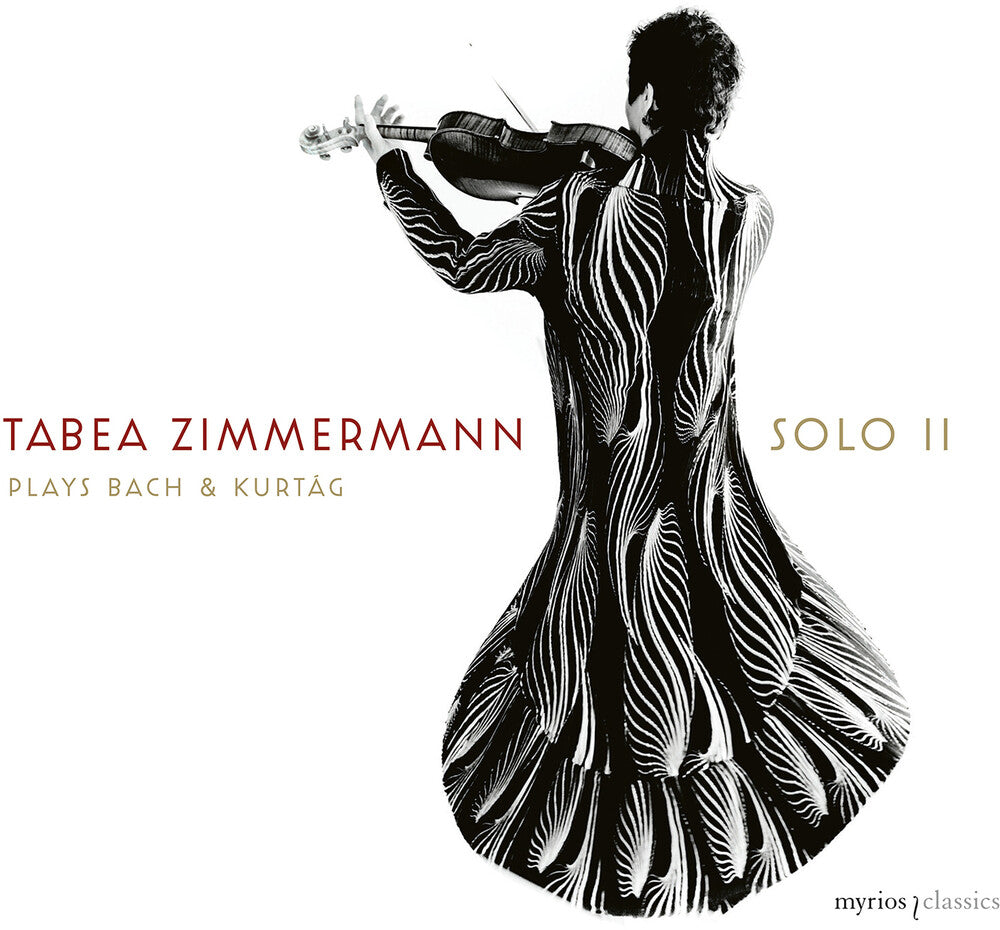 the album cover for Kurtag / Zimmermann - Solo II