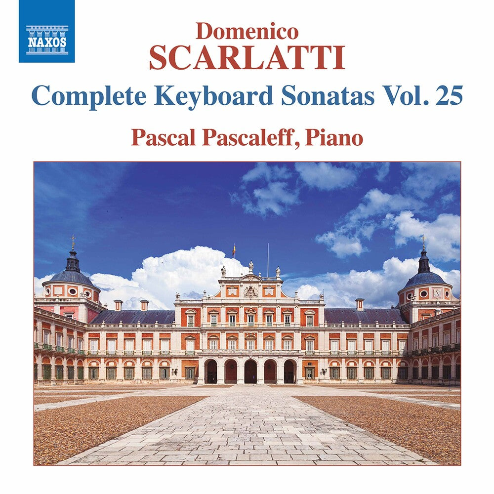 the album cover for Scarlatti / Pascaleff - Complete Keyboard Sonatas 25